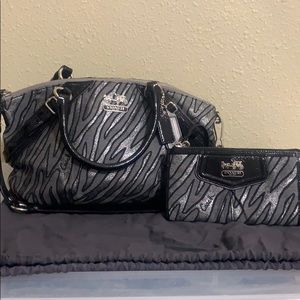 Coach bag and Wristlet